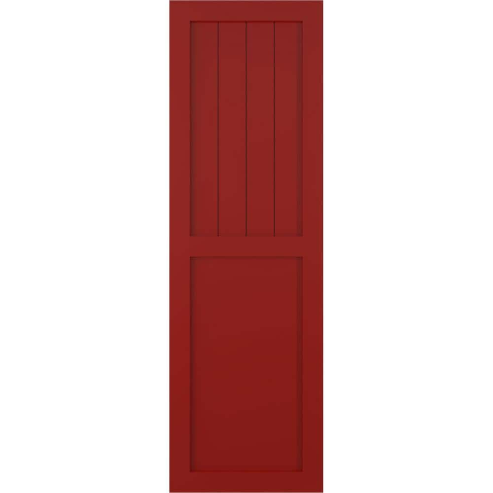 Reviews for Ekena Millwork 15 in. x 68 in. True Fit PVC Farmhouse/Flat ...