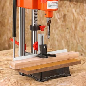 Benchtop Mortise Machine 8 in. 1 Speed 1725 RPM Drill Press with 1/2 in. with Chisels Wooden Workbench for Making Holes