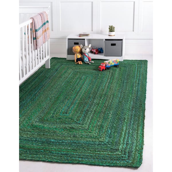 Green Buta Area Rug 3X5 FEET Cotton Rug Block Printed Rug -  in 2023