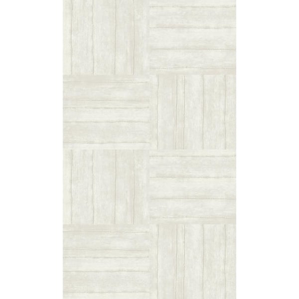 Seabrook Designs Cloud Plaza Geometric Unpasted Paper Nonwoven Wallpaper Roll 57.5 sq. ft.