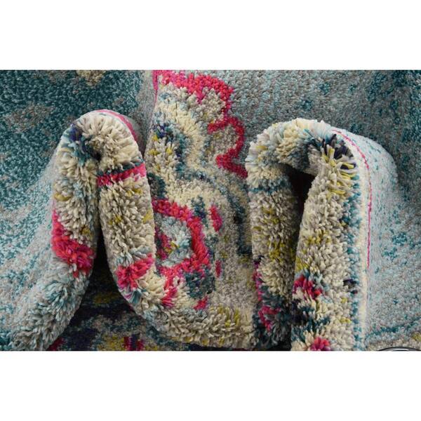 Reviews for Unique Loom Medici Valencia Light Blue 8' 0 x 8' 0