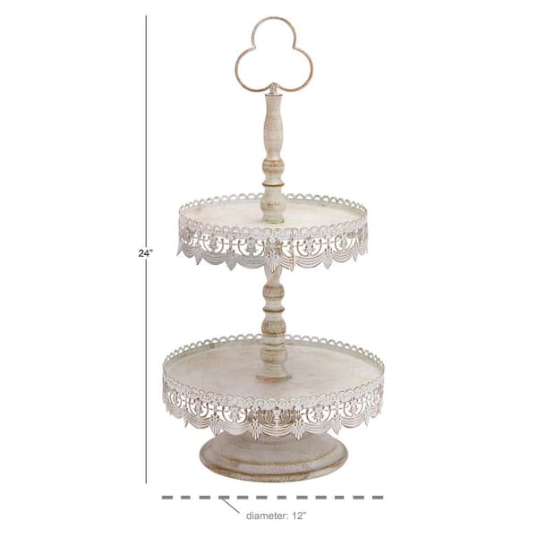 Vintage 2 tier cake clearance stand