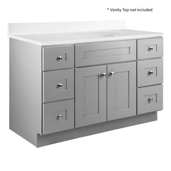 42 in. Sink & Drawer Bathroom Vanity Base Cabinet in Unfinished Poplar