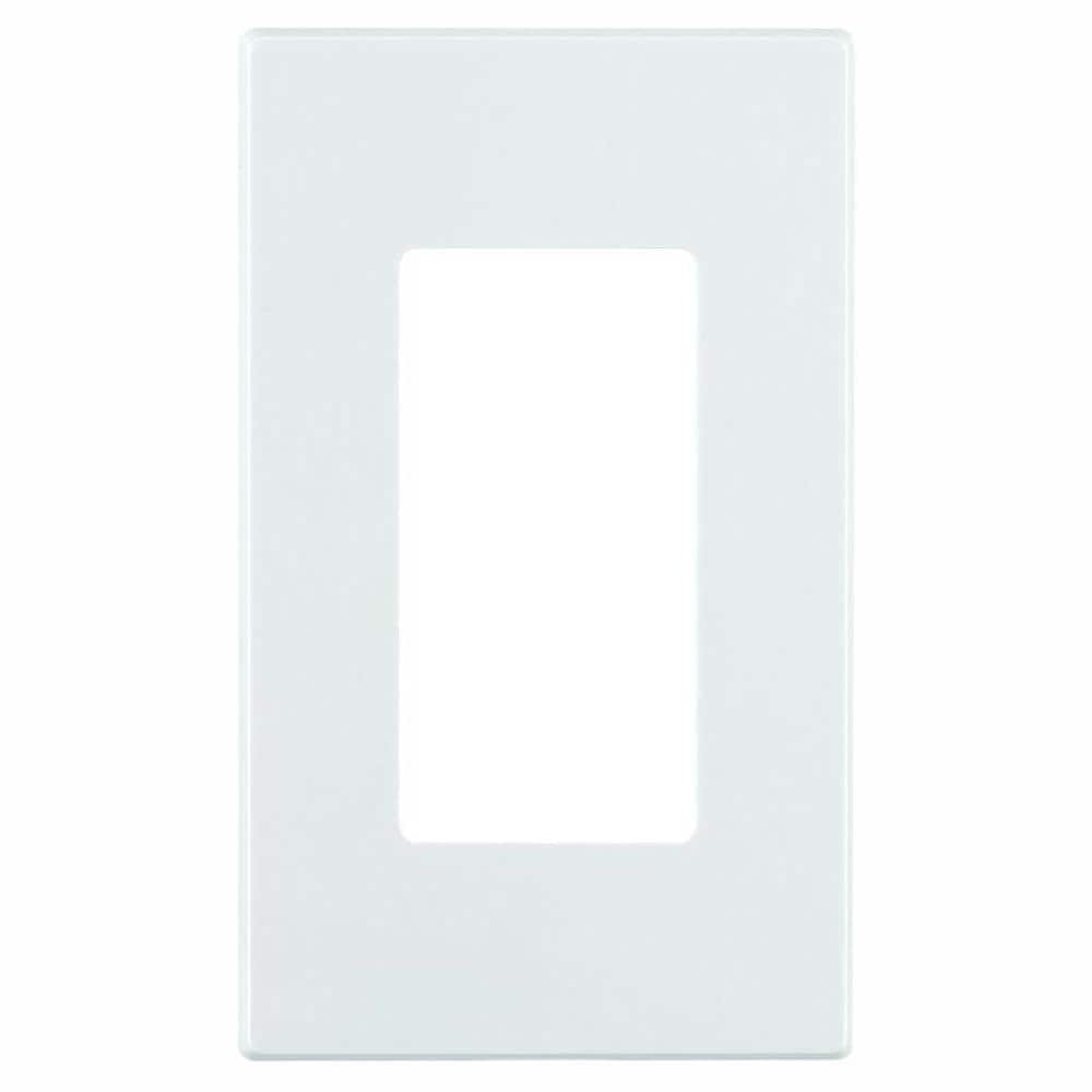 Leviton White 1-Gang Decorator/Rocker Wall Plate (15-Pack) -  VB1-80301-THD