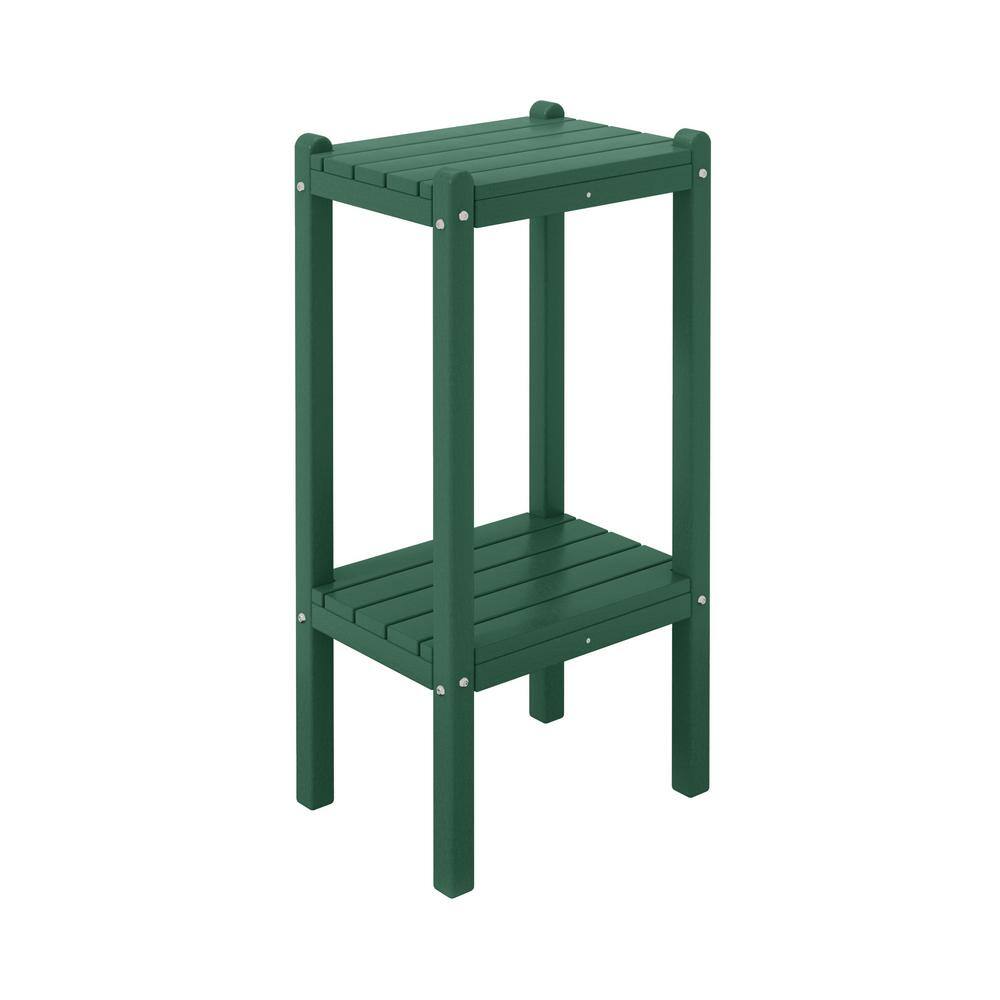 WESTINFURNITURE Laguna Plastic Indoor/Outdoor Patio Side Table with