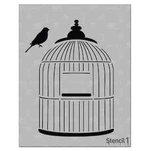 Bird Cage Stencil