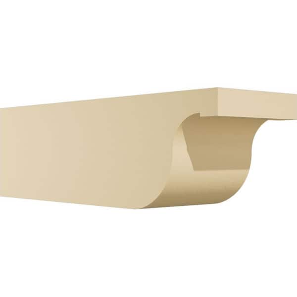 Ekena Millwork Standard Del Monte 6 in. W x 6 in. H x 20 in. D Signature Urethane Rafter Tail Outlooker