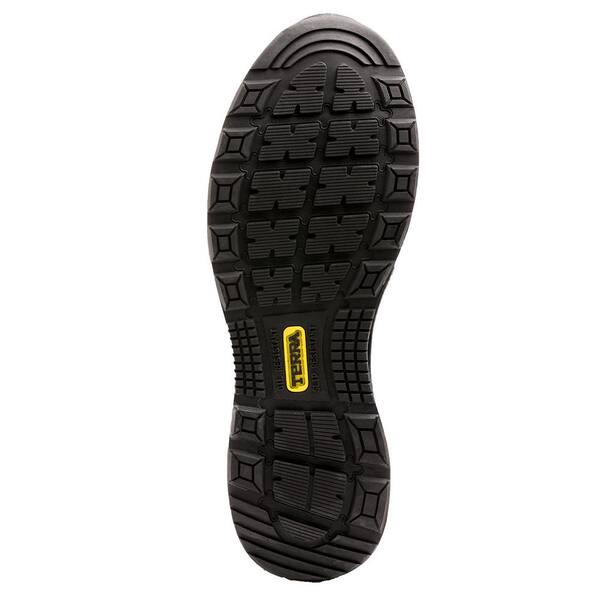 Men's Rebound Slip Athletic Shoes - Composite Toe - Black/Grey Size 11(M) 106001BLG11 - The Home