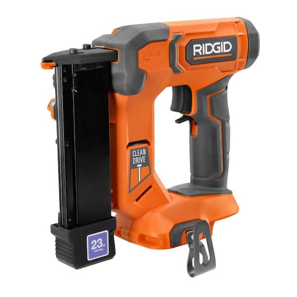 RIDGID Pneumatic 18-Gauge 2-1/8 in. Brad Nailer and 23-Gauge Headless Pin Nailer