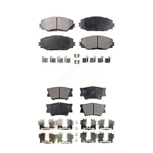 Front Rear Ceramic Brake Pads Kit For Toyota RAV4 Lexus HS250h KTC-100105