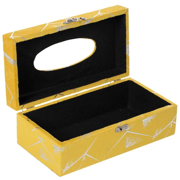 Details about   Yellow Kleenex Holders with Tissues 
