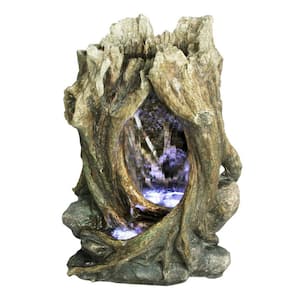 Tree Trunk with LED Fountain