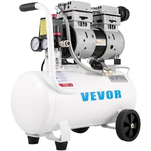 6.6 Gal. 115 PSI Portable Electric Air Compressor 1 HP Oil Free Steel Tank 750 Watt Pancake for Home Tire Inflation