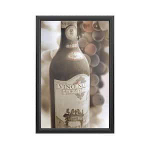"Montepulciano Vineyard #1" by Alan Blaustei Framed with LED Light Still life Drink Wall Art 24 in. x 16 in.
