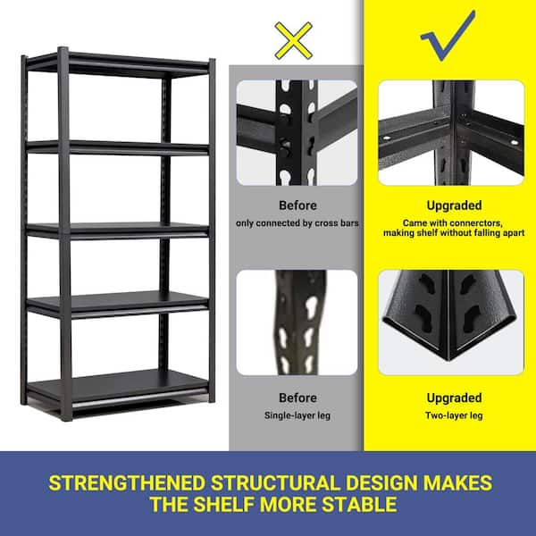 https://images.thdstatic.com/productImages/797089e3-2384-445a-a301-e1564f2a3465/svn/black-amucolo-freestanding-shelving-units-yead-cyd0-bjbt-4f_600.jpg