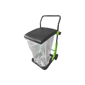 English Garden All Purpose Plastic Collapsible 4 cu.ft. Plastic Yard Waste Garden Cart with Steel Frame