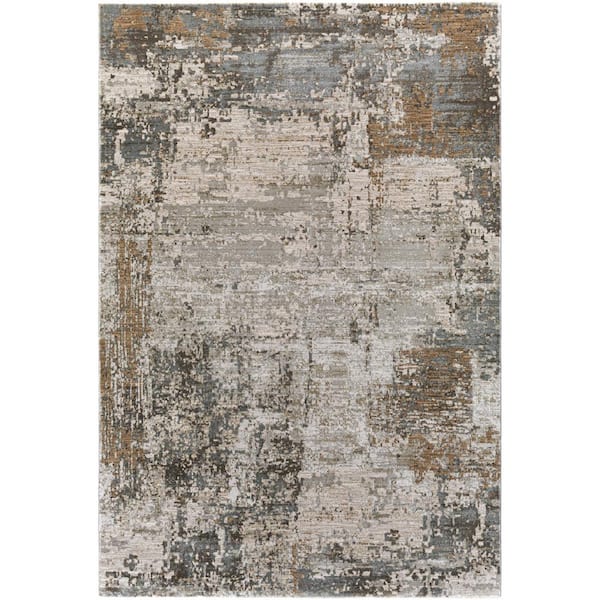 Gismondi Dark Brown 9 ft. x 12 ft. Indoor Area Rug