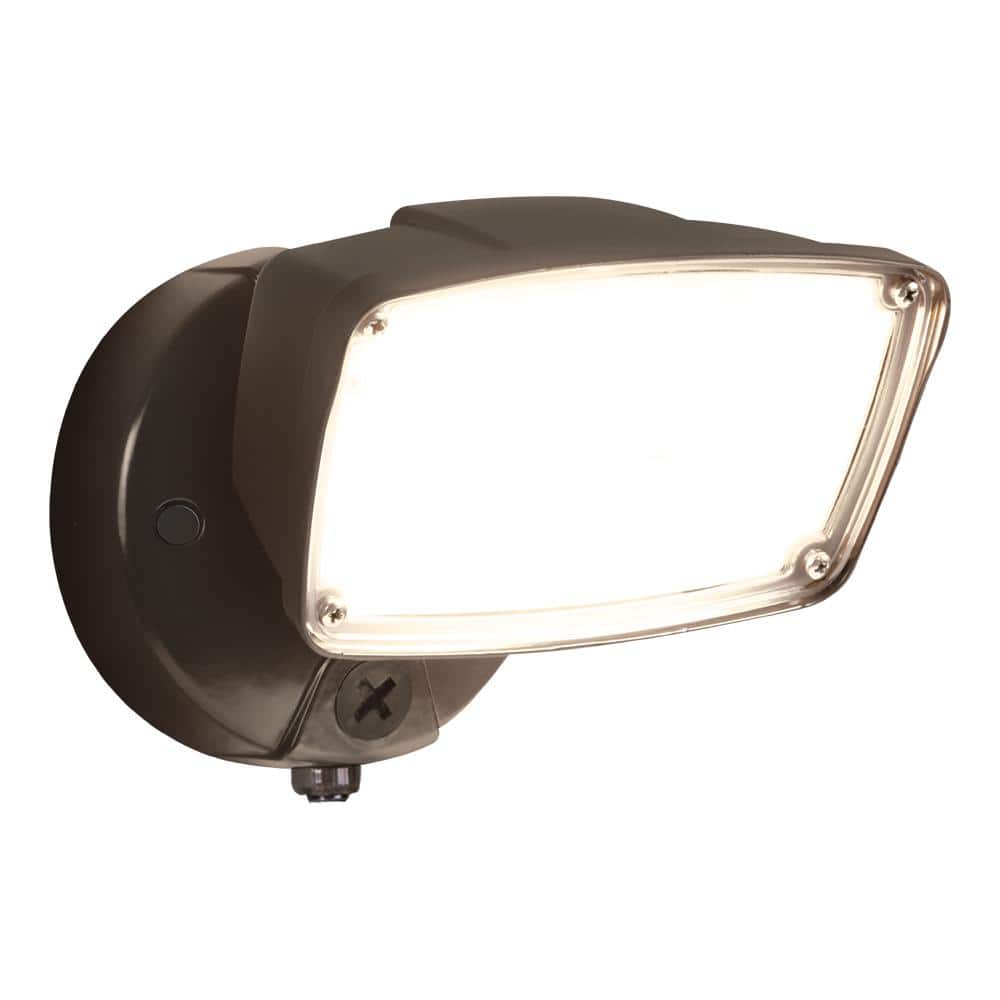 Reviews for HALO FSL 32-Watt 270° Bronze Outdoor Integrated LED Flood Light  with Dusk to Dawn Pg The Home Depot