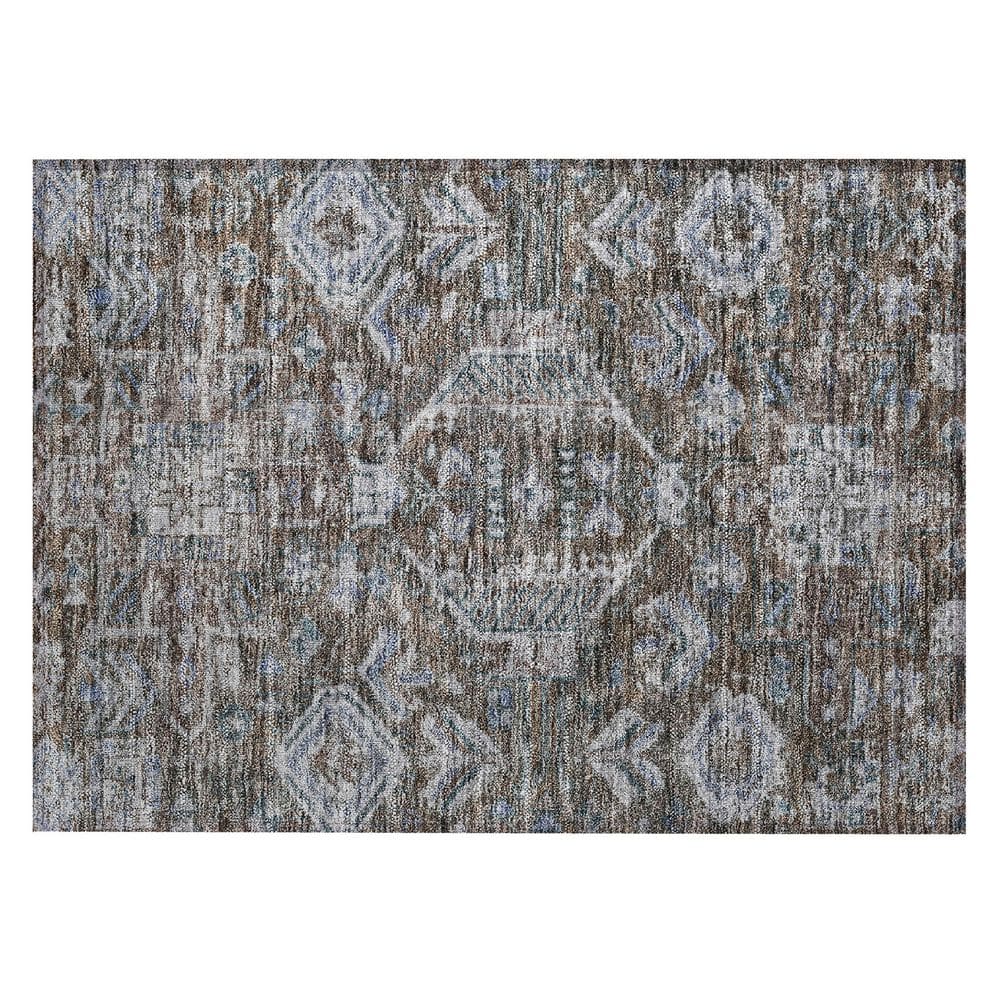 Chantille Machine Washable Indoor/Outdoor Abstract ACN2356 Chocolate 2 ft. x 3 ft. Accent Rug price history on PriceWatchPro