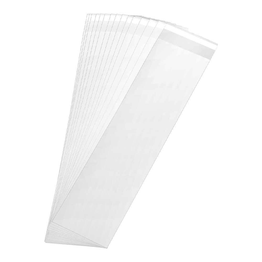100-Pieces Clear 3 x 11 Long Resealable Cellophane Bags for Bakery Cookies Candles Party Decorative Sticks 2.8 mils price history on PriceWatchPro