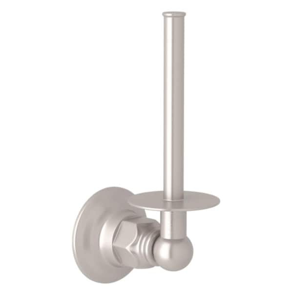 Italian Bath Spare Toilet Paper Holder In Satin Nickel