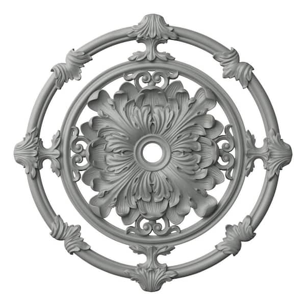 Ekena Millwork Elliot 28.75 in H x 28.75 in W x 1.375 in. D Ceiling Medallion