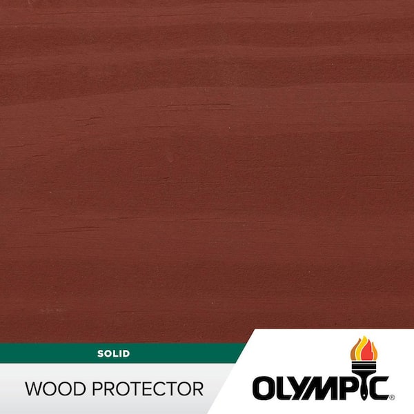 Wood Protector 1 gal. SC-1088 Winning Red Exterior Solid Stain Plus Sealer in One