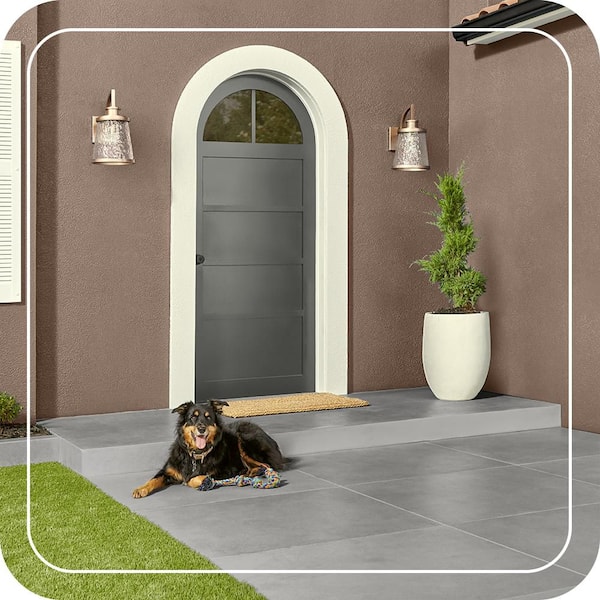 BEHR PREMIUM - 1 gal. #HRT-22 Solid Concrete Low-Lustre Enamel Int./Ext. Porch & Patio Floor Paint with Heat-Reducing Technology