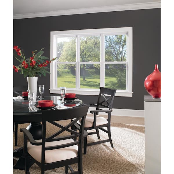 American Craftsman 52 in. x 61.875 in. 70 Series White Single Hung