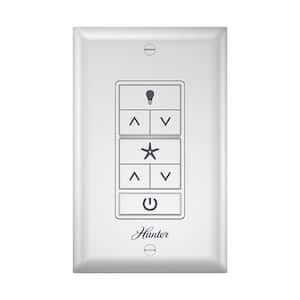 Indoor White Universal Ceiling Fan Wall Switch