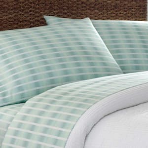 Off the Grid Striped 200-Thread Count Cotton Sheet Set