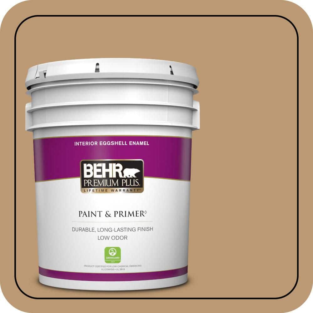 5 gal. #N280-5 Antique Treasure Eggshell Enamel Low Odor Interior Paint & Primer price history on PriceWatchPro