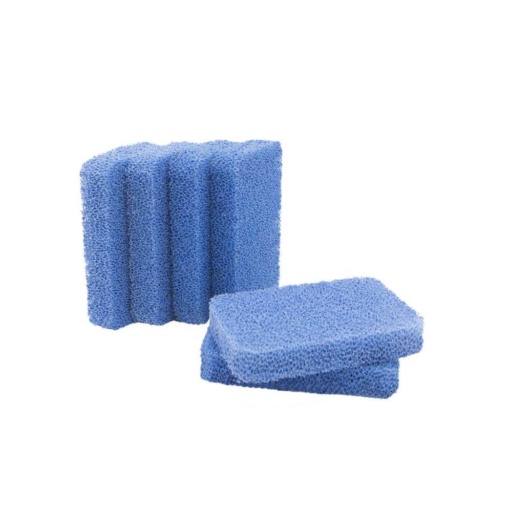 Heavy Duty Sponge Scrubber, 12 Scrubbers (LIBMAN 64)