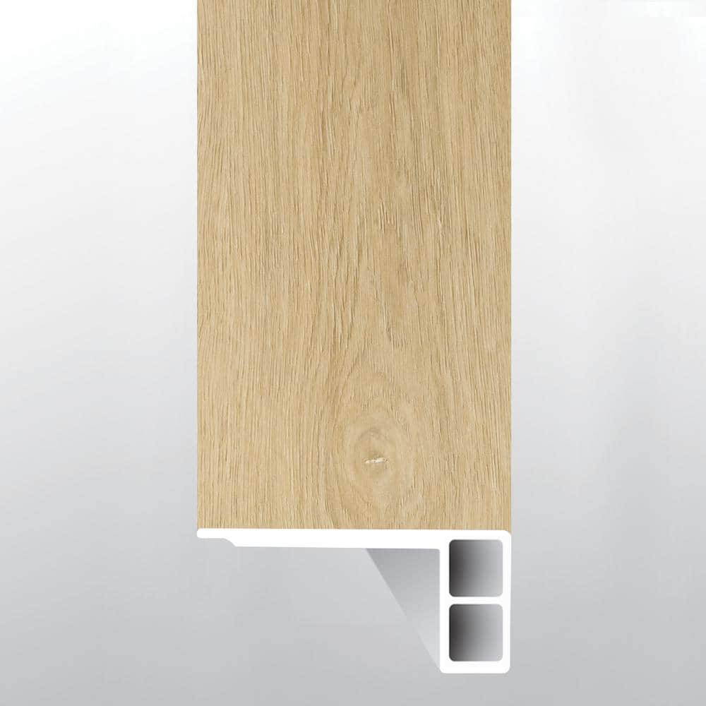 Birch Breeze 3/4 in. T x 2.75 in. W x 94 in. L Luxury Vinyl Flush Stair Nos