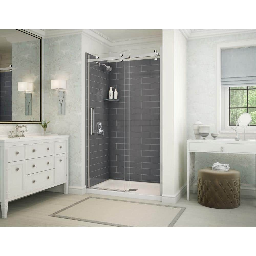 MAAX Utile Metro 32 in. x 48 in. x 83.5 in. Alcove Shower Stall in