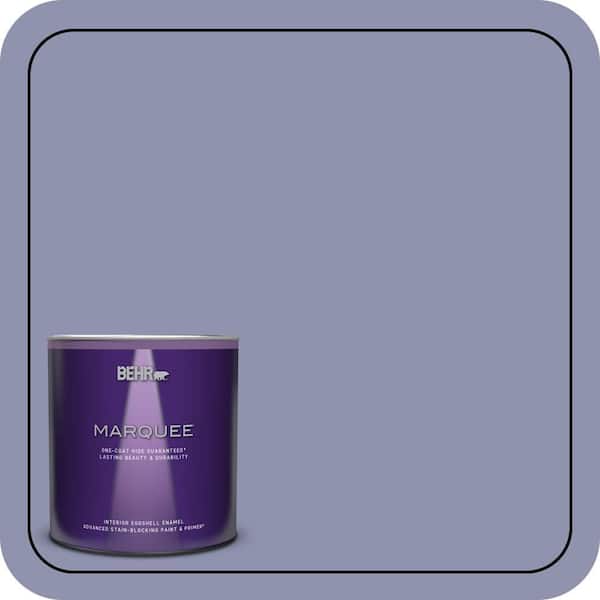 BEHR MARQUEE 1 qt. #S560-4 Monarchy One-Coat Hide Eggshell Enamel Interior Paint & Primer