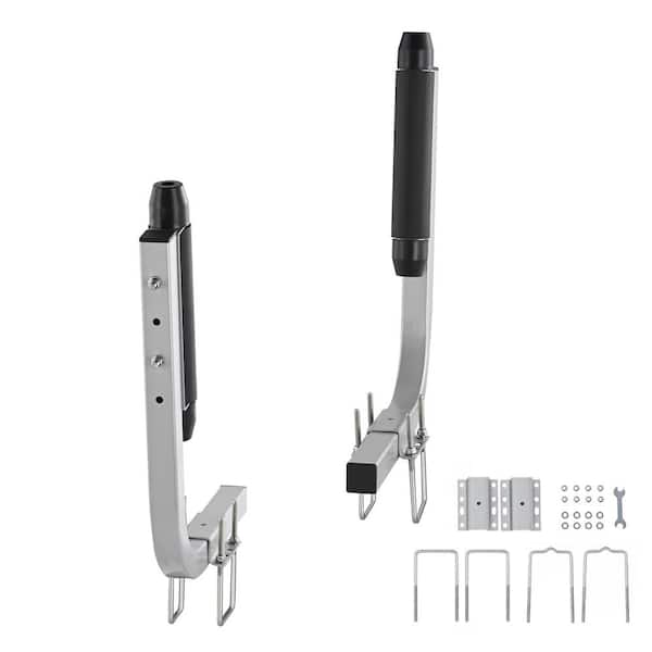 SKYSHALO Marine Trailer Guide Set, 20.5in. Flexibly Adjustable Poles, Pair of Steel Anti-Rust Guides, Durable Roller Support