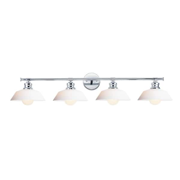 Maxim Lighting Willowbrook 42.25 in. 4-Light Wall Sconce Vanity Light