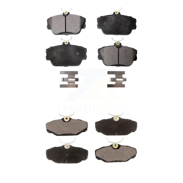 TEC Front Rear Ceramic Brake Pads Kit For Ford Taurus Mercury Sable Lincoln Continental KTC-100344