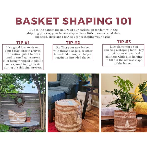 Farfi Storage Basket Durable Space-saving High Capacity Smooth