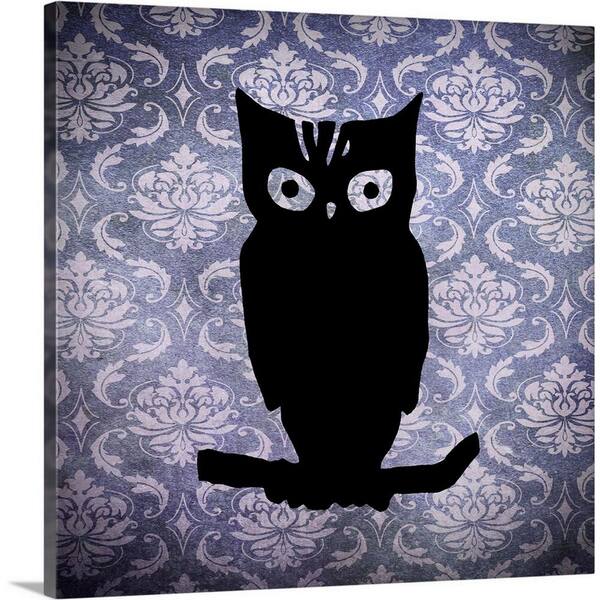 GreatBigCanvas 24 in. x 24 in. Owl by Vision Studio Canvas Wall Art