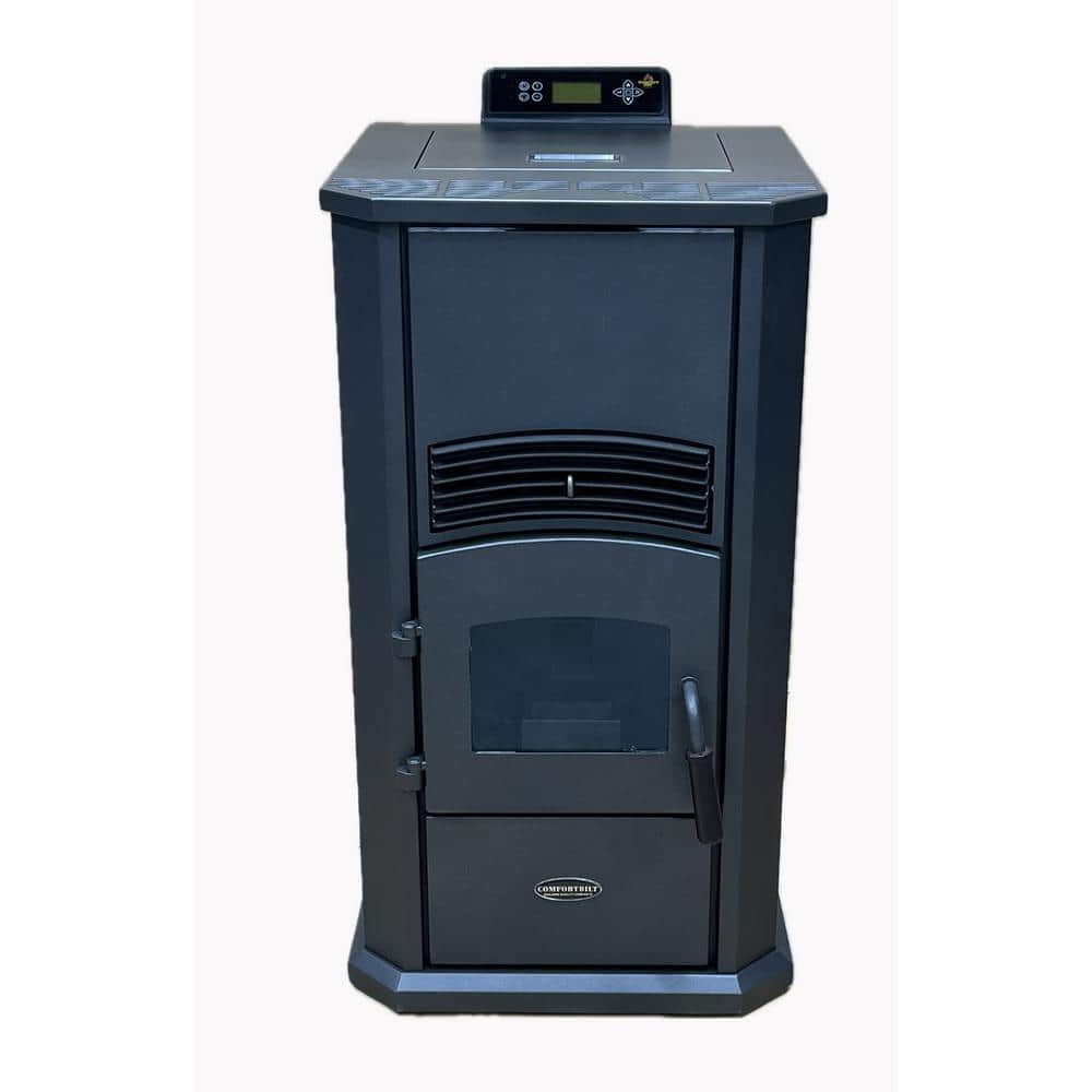 ComfortBilt Black Steel Freestanding Pellet Stove