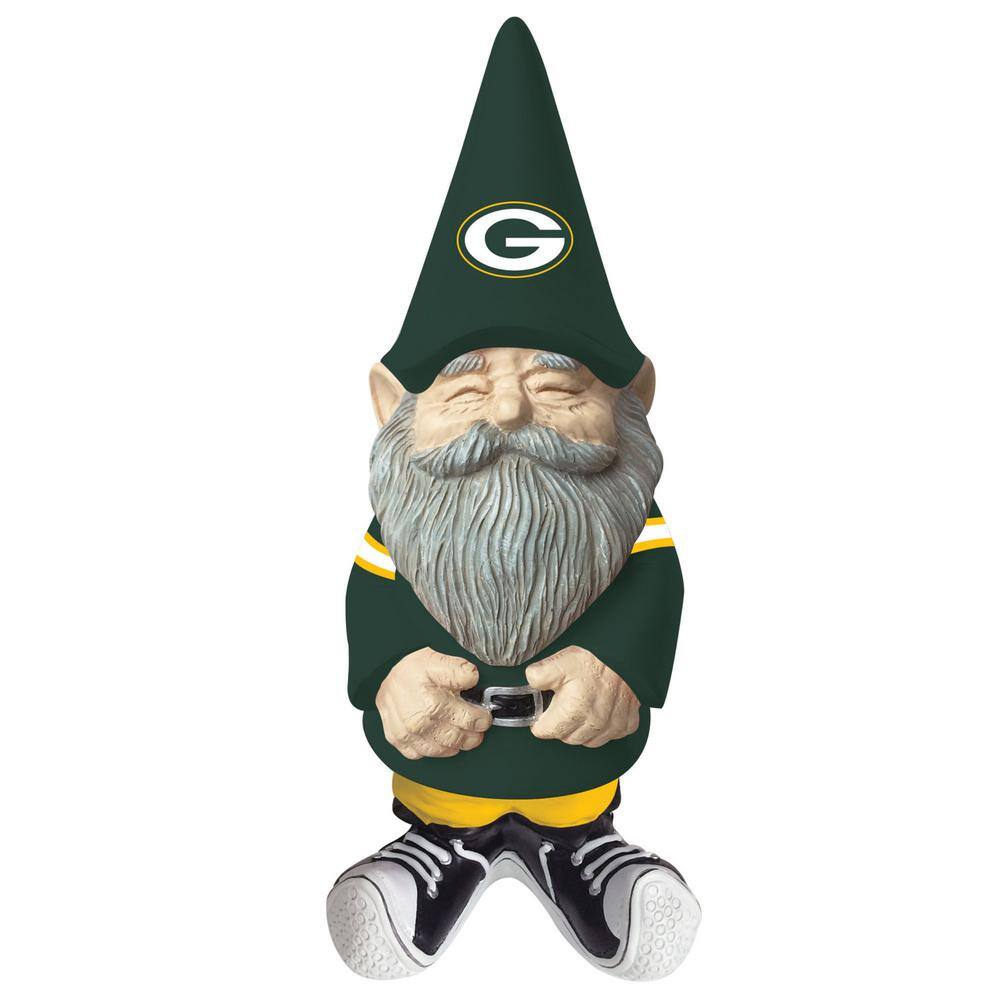 Evergreen NFL Green Bay Packers G Logo Mascot Statue Ornament