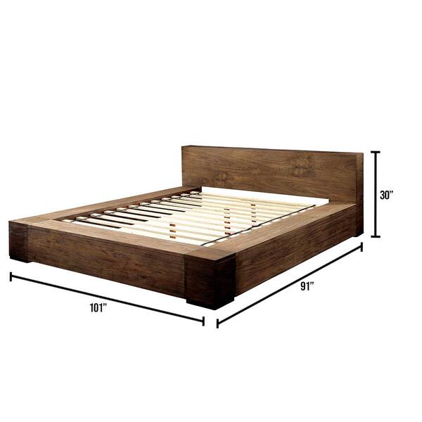 William S Home Furnishing Janeiro Brown, Bed Frames California King Size