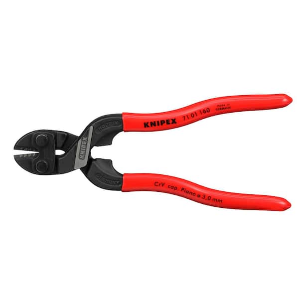 KNIPEX 6-1/4 in. CoBolt Compact Bolt Cutters 71 01 160 - The Home