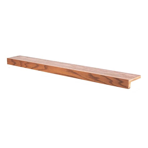 Stairtek 0.75 in. x 5.25 in. x 48 in. Prefinished Marsh Red Oak Modern ...