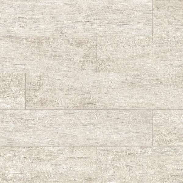 Corso Italia Selva Ice 8 in. x 40 in. Wood Look Porcelain Floor and Wall Tile (15.07 sq. ft./Case)