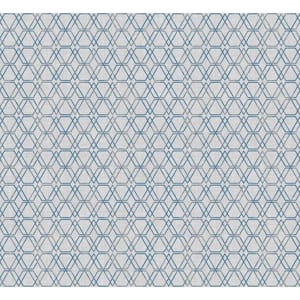 Esagono Grey Geometric Paper Strippable Roll (Covers 74.3 sq. ft.)