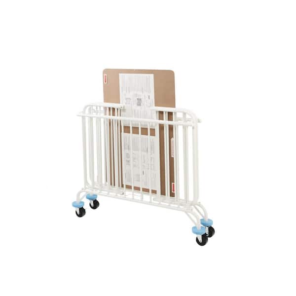 Mac Lean - Mac Lean Valla de seguridad para bebés madera blanco 64-100 cm
