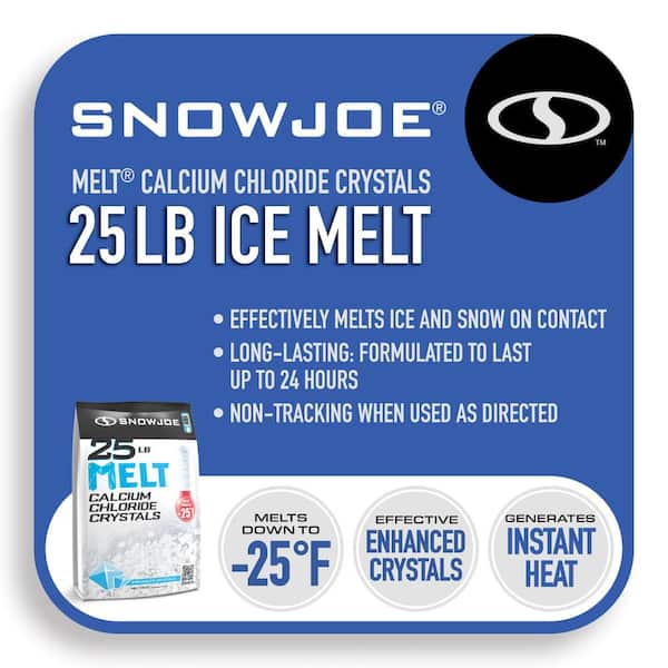 25 lb. Calcium Chloride Crystals Ice Melter